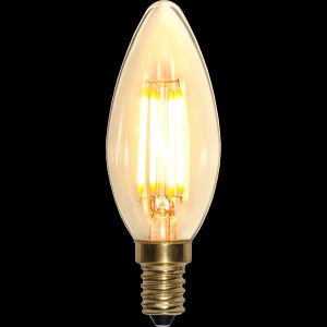 LED-pære E14 C35 Soft Glow