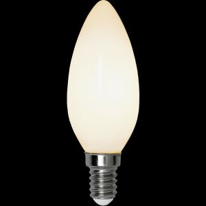 LED-pære E14 C35 Opak Filament RA90 3-trins hukommelse