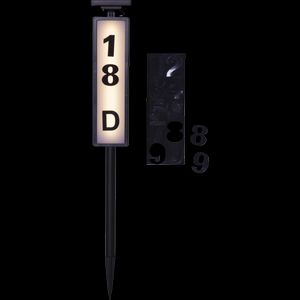 Star Trading solcellspollare Pathy – svart