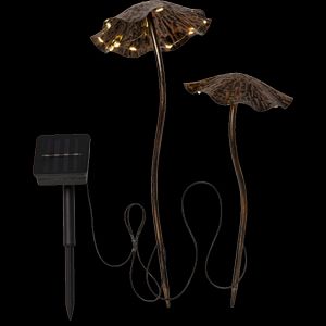 Star Trading LED Solcellsdekoration Lumini – Brun