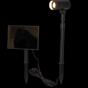 Star Trading solcellsspotlight Powerspot 53 cm – svart