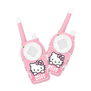 Hello Kitty radiopuhelin 150 metrin kantama - pinkki/valkoinen