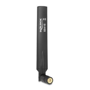 Delock GSM / UMTS-antenne SMA-han 1,0–3,5 dBi – Sort