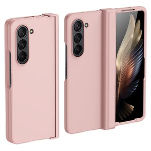 Samsung Galaxy Z Fold7 5G Skal med gångjärnsskydd - Rosa