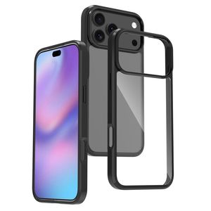 iPhone 18 Pro Max/17 Pro Max Skal med akrylbaksida - Svart