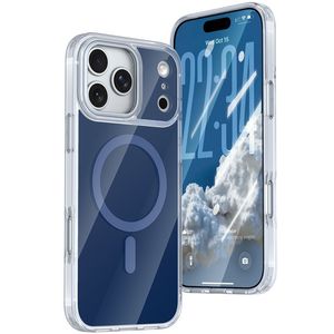 iPhone 18 Pro/17 Pro MagSafe Skal med akrylbaksida - Blå