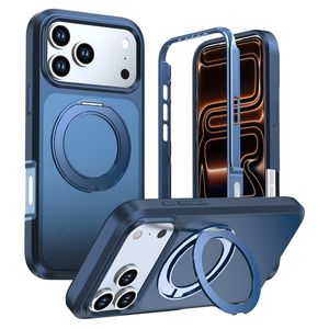 iPhone 18 Pro/17 Pro MagSafe Cover med ringstøtte - Blå