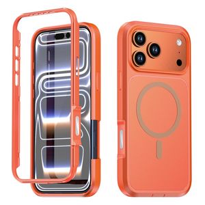 iPhone 18 Pro/17 Pro MagSafe Cover Stødsikkert - Orange
