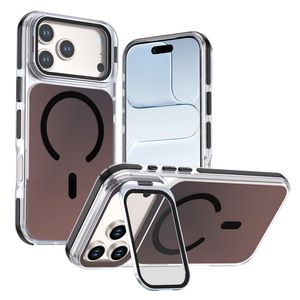 iPhone 18 Pro/17 Pro MagSafe Kuori jalustalla - Musta