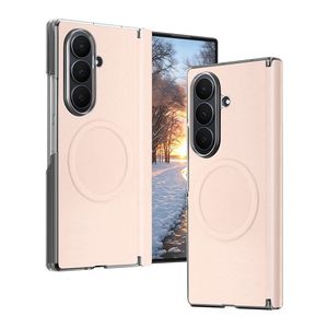 Samsung Galaxy Z Fold8 Ultra MagSafe Kuori PU-nahkaa - Vaaleanpunainen