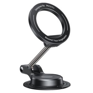 YESIDO C218 MagSafe-kompatibel bilhållare med dubbelaxlig vikning