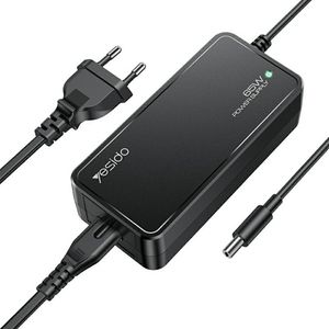 YESIDO CG11E Universal Laptop Oplader 65W Hurtig Oplader med 15 DC Stik