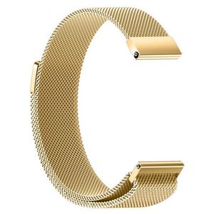 Garmin Vivoactive 4s/Vivomove 3S etc. Milanese klokkerem – gull