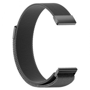 Garmin Vivoactive 4s/Vivomove 3S etc. Milanese Klokkereim - Svart