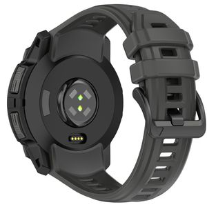 Garmin Instinct 3 45mm Watch Strap Silicone – Graphite Grey