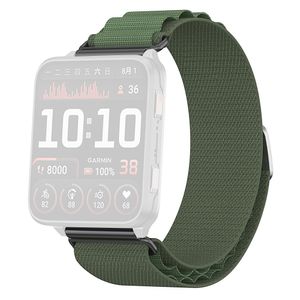 Garmin Venu X1/Fenix 8 Pro/Quatix 8 etc. Klockarmband Nylon – Mörkgrön
