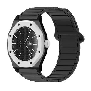 Swatch Royal Pop silikon klokkerem med deksel – svart