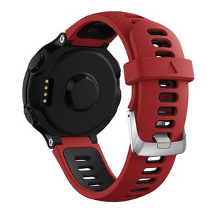 Garmin Forerunner 235/230/620/630/220/735/735XT Klokkereim – Mørkerød/Svart