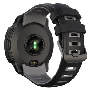 Garmin Instinct 2X Watch Strap Silicone – Black/Gray