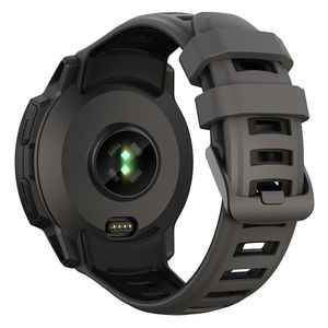 Garmin Instinct 2X Watch Strap Silicone – Black/Black