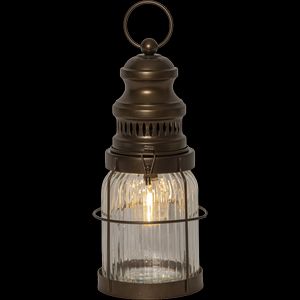 Star Trading LED Lykta Aina – Brons