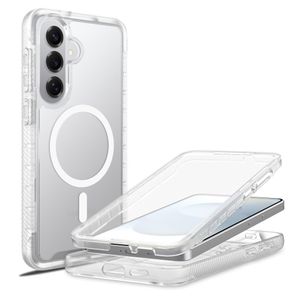 Mobique Samsung Galaxy S26 Plus MagSafe Fuldt Beskyttende Cover – Gennemsigtig