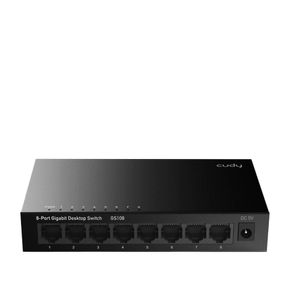 Cudy GS108 nätverksswitch 8-port Gigabit – svart