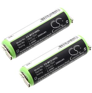 Batteri till Wella Xpert HS50 m.fl. – 2-pack