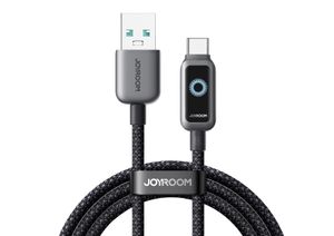 Joyroom USB-A to USB-C Fast Charging Data Cable 66W, 1.2m - Black