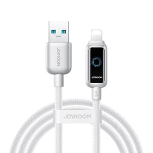 Joyroom USB-A til Lightning Hurtigladekabel 3A, 1,2m - hvit