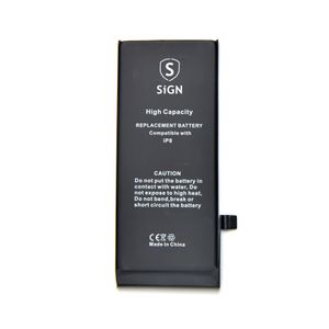 iPhone 8 højkapacitets batteri - 1950mAh