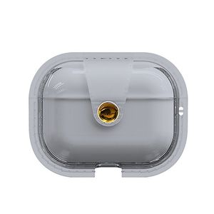 Eagle Magnetiskt Transparent Skyddsfodral för Apple AirPods Pro 3 – Svart
