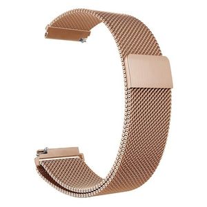 Garmin Lily 2 Kockarmband milanese i rostfritt stål - Roséguld