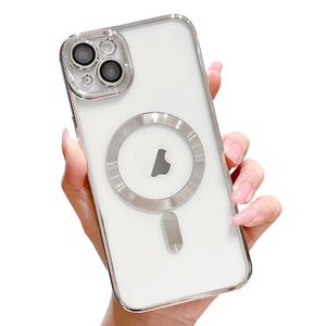 iPhone 15 Deksel MagSafe – Sølv
