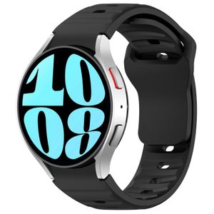 Samsung Galaxy Watch 7/6/5 silikoniranneke kellolle - musta