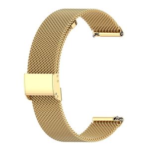 Garmin Lily 2 Kockarmband milanese i rostfritt stål - Guld
