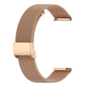 Garmin Lily 2 Kockarmband milanese i rostfritt stål - Roséguld