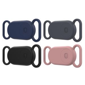 Samsung Galaxy SmartTag2 fodral för husdjurskrage, 4-pack – Flerfärgad