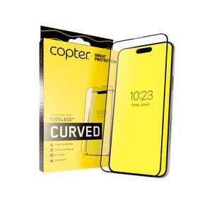 Copter Exoglass Curved Näytönsuoja iPhone 17/17 Pro/18 Prolle
