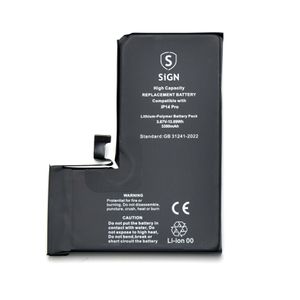 SiGN iPhone 14 Pro High capacity battery - 3480mAh
