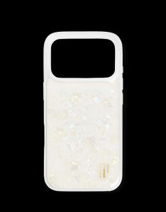 iDeal of Sweden iPhone 17 Pro Max Pearlised Case - White