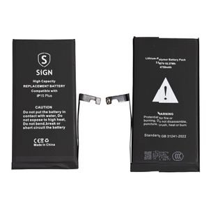 SiGN iPhone 15 Plus Batteri med hög kapacitet - 4750mAh