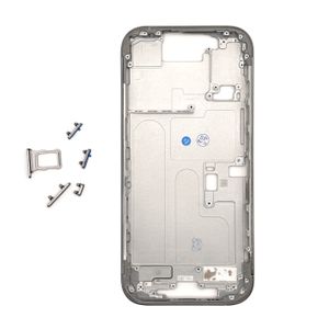 iPhone 16 Pro Mellanram - White Titanium