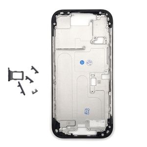 iPhone 16 Pro Mellanram - Black Titanium