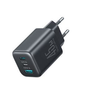Joyroom JR-TO1 45W GaN Laddare 2x USB-C/1x USB-A – Svart