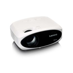 Lenco Full HD 1080P LCD-projektor med Bluetooth - Hvid