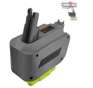 Batteriadapter Ryobi 18V till Dyson V10 dammsugare