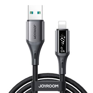 Joyroom S-A60 Pikalatauskaapeli USB-A - Lightning 3A – 1,2 m, Musta