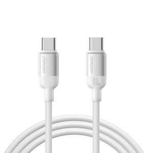 Joyroom S-A62 Lively Series snellaadkabel 30W USB-C naar USB-C – Wit