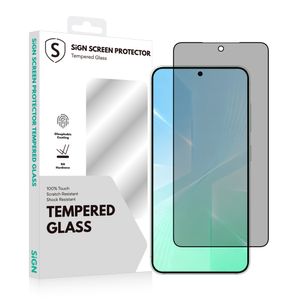 SiGN Samsung Galaxy S26 Privacy Näytönsuoja Karkaistu Lasi Ultrasonic Unlock